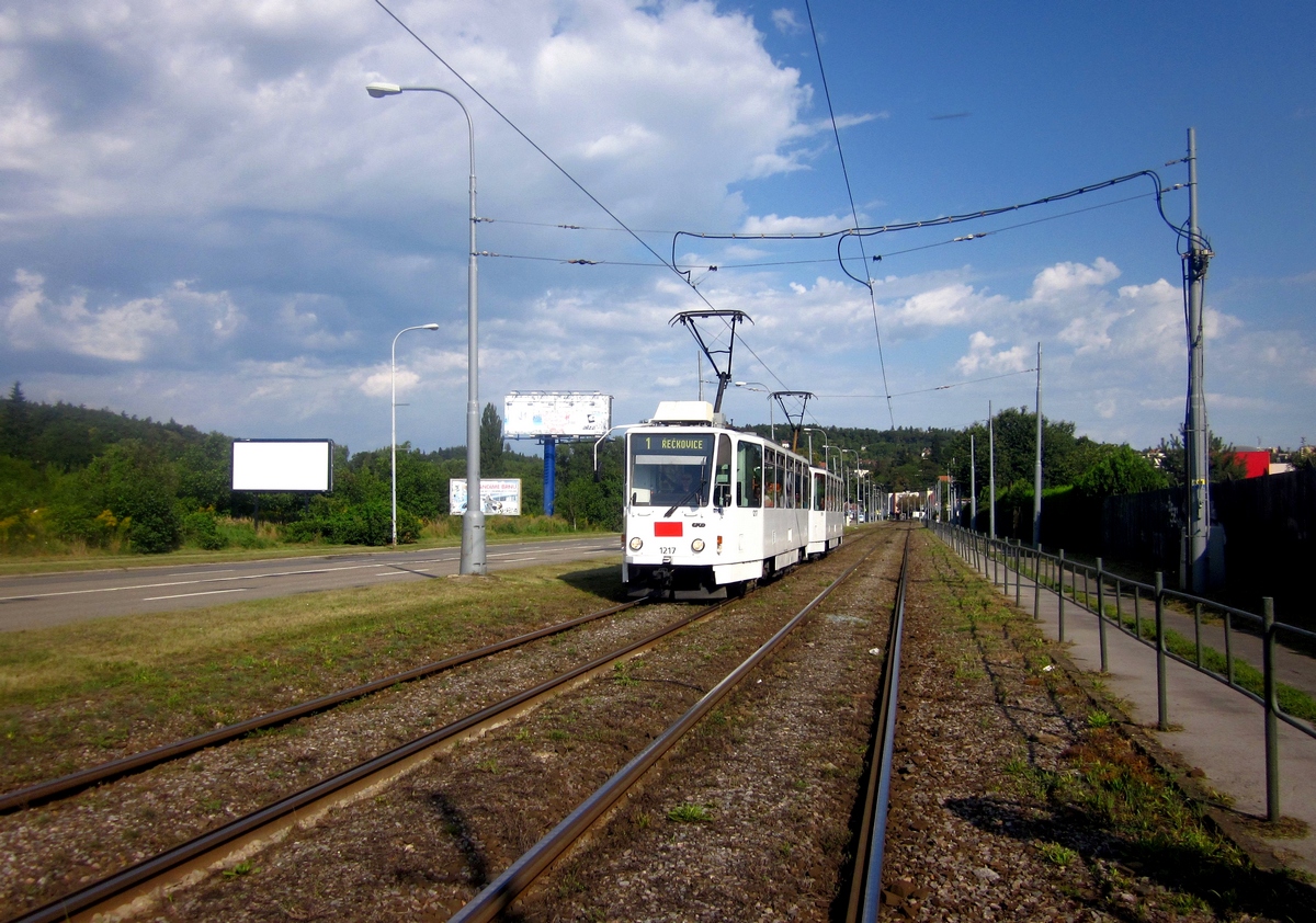 Брно, Tatra T6A5 № 1217