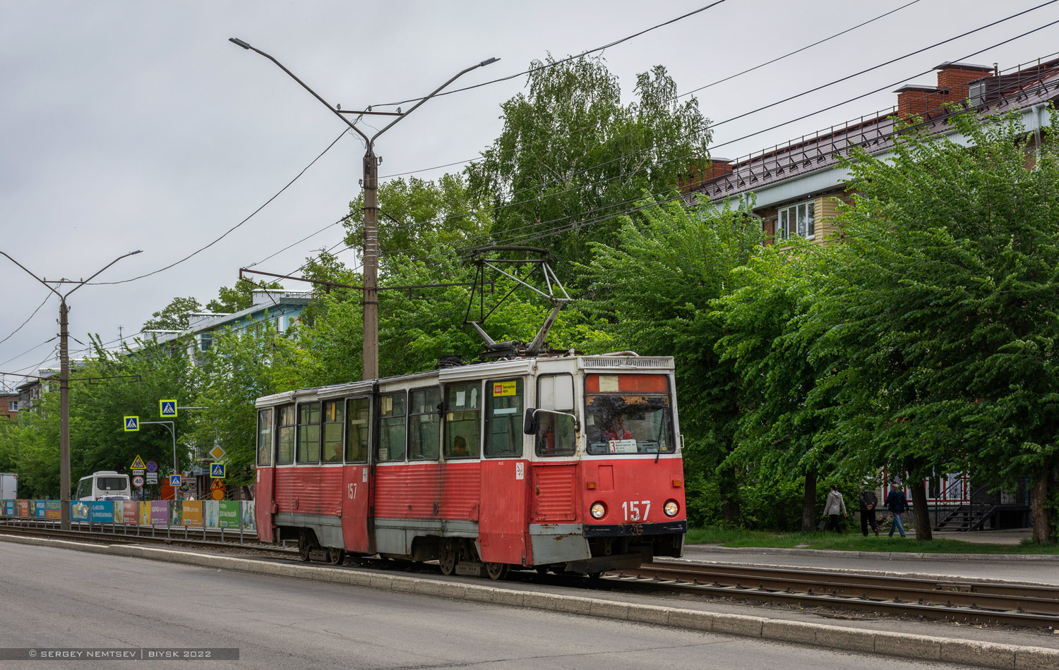 Бийск, 71-605 (КТМ-5М3) № 157