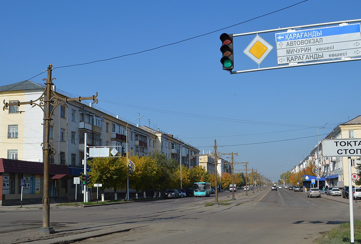 Темиртау — Трамвайные линии и инфраструктура