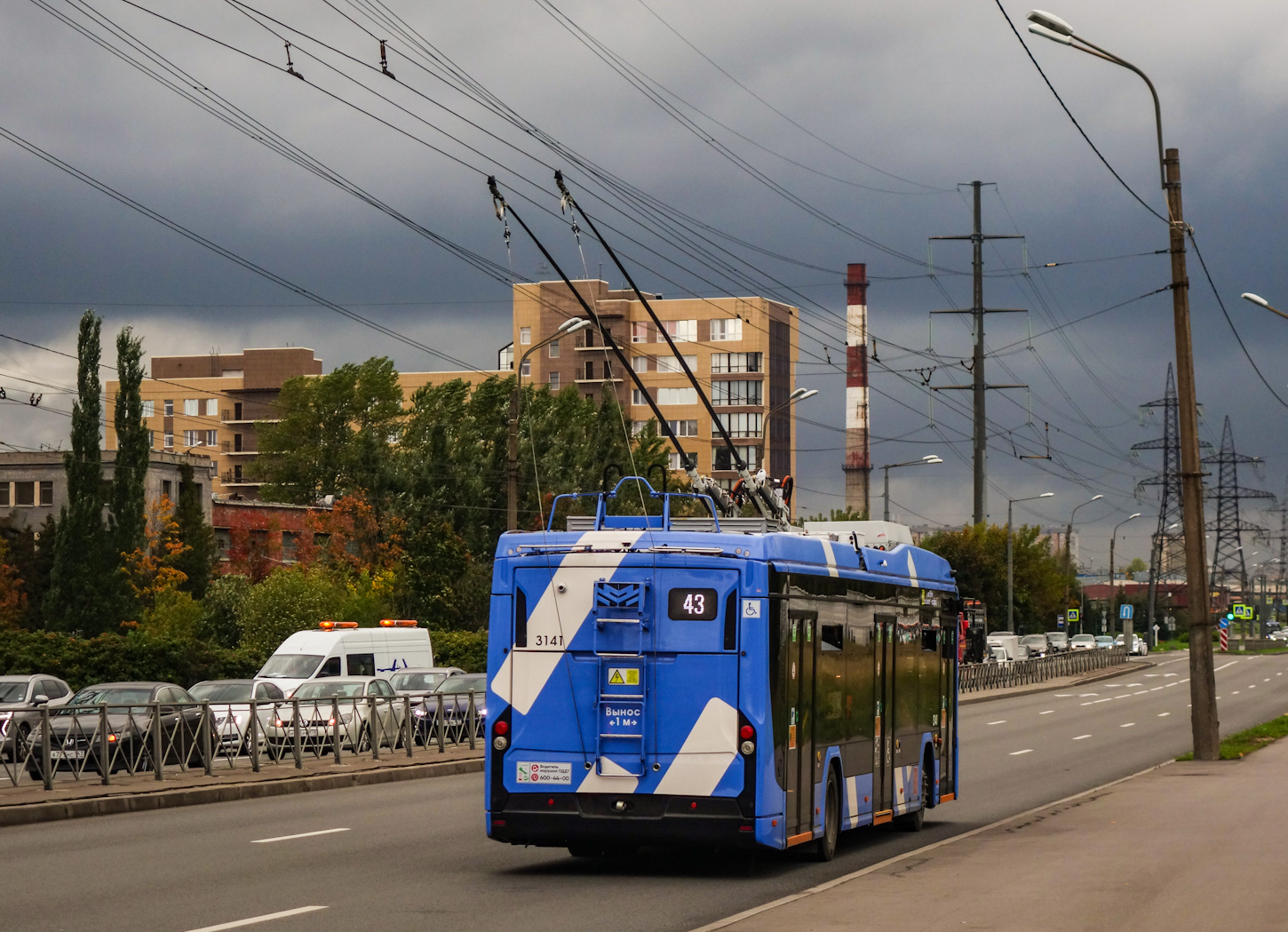 Санкт-Петербург, БКМ 32100D «Ольгерд» № 3141