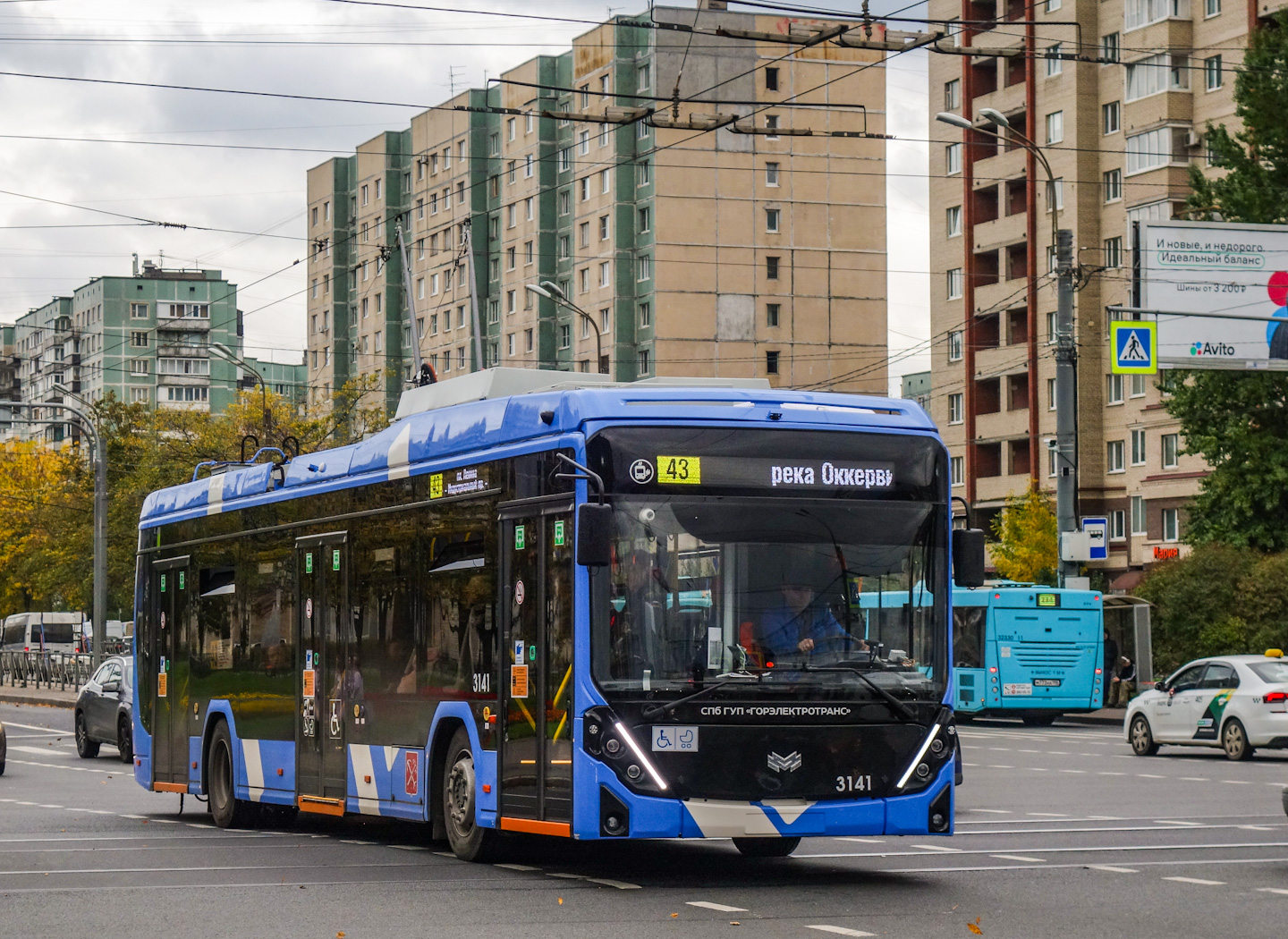 Санкт-Петербург, БКМ 32100D «Ольгерд» № 3141
