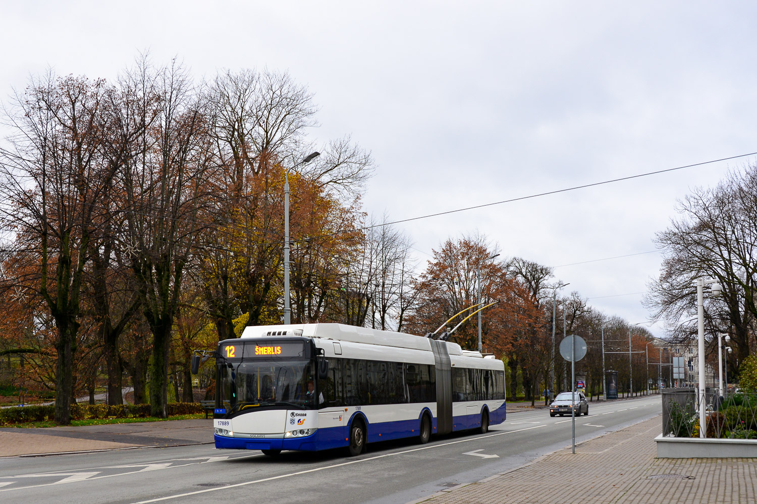 Рига, Škoda 27Tr Solaris III № 17889