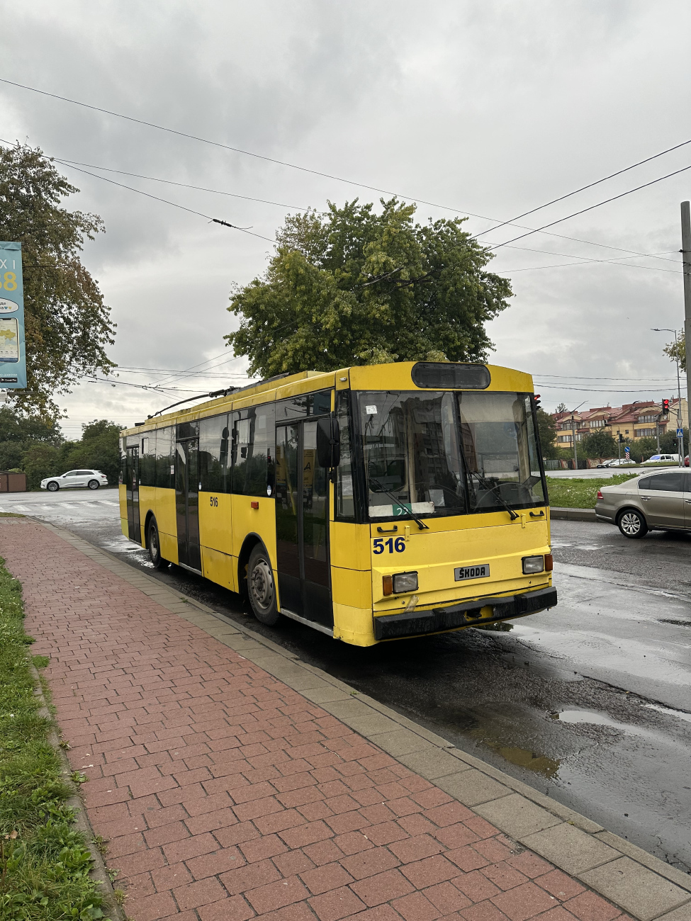 Lviv, Škoda 14Tr02/6 č. 516