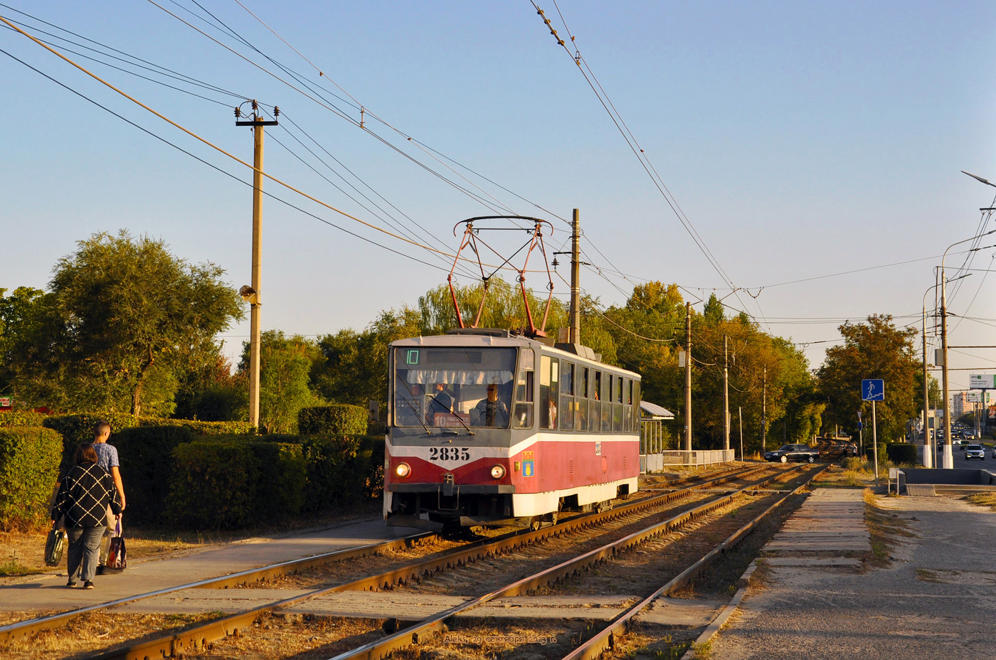 Волгоград, Tatra T6B5SU № 2835