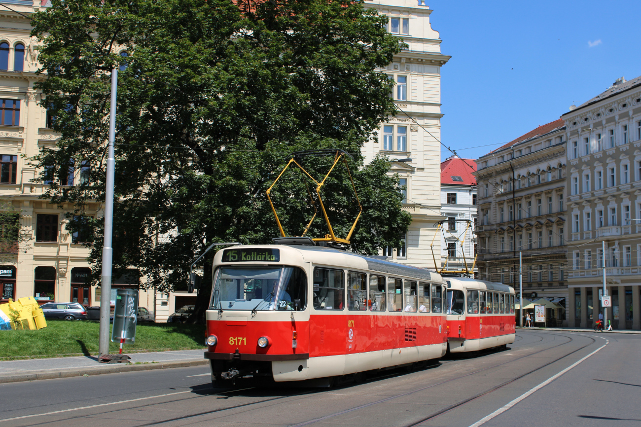 Прага, Tatra T3R.PV № 8171