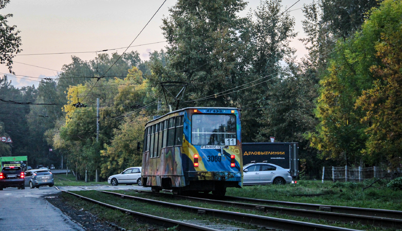 Новосибирск, 71-605 (КТМ-5М3) № 3009