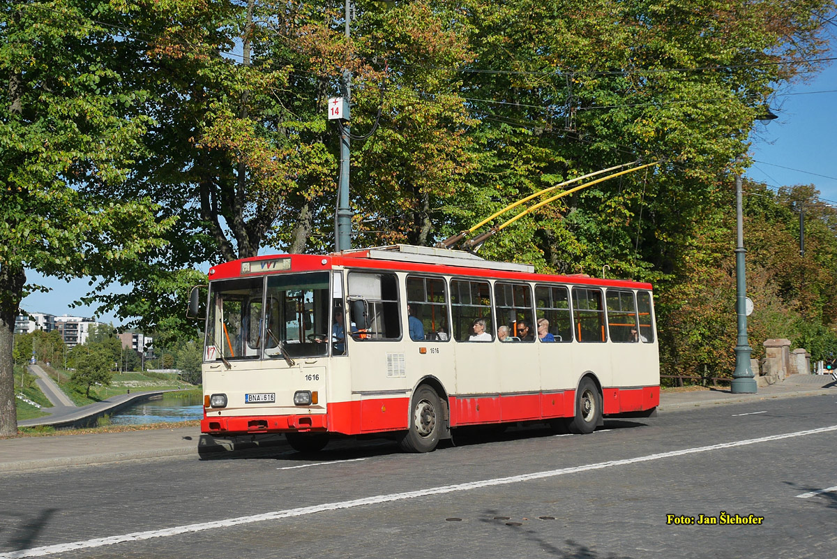 Вильнюс, Škoda 14Tr13/6 № 1616