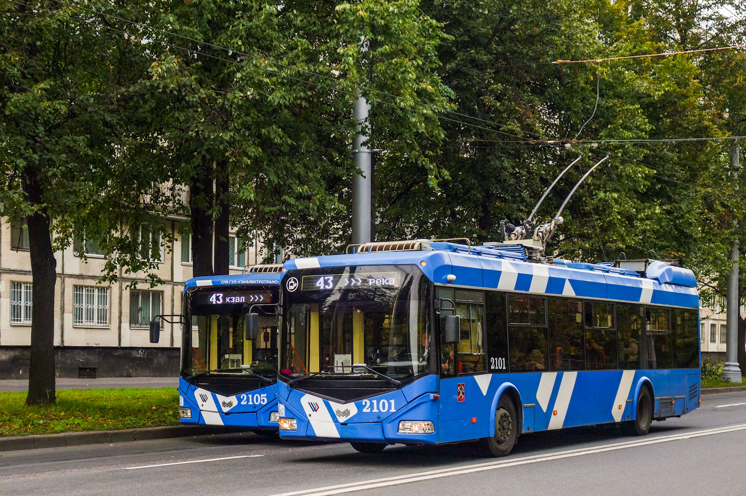 Санкт-Петербург, БКМ 32100D № 2101