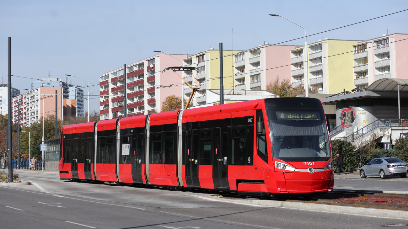 Братислава, Škoda 29T ForCity Plus № 7407