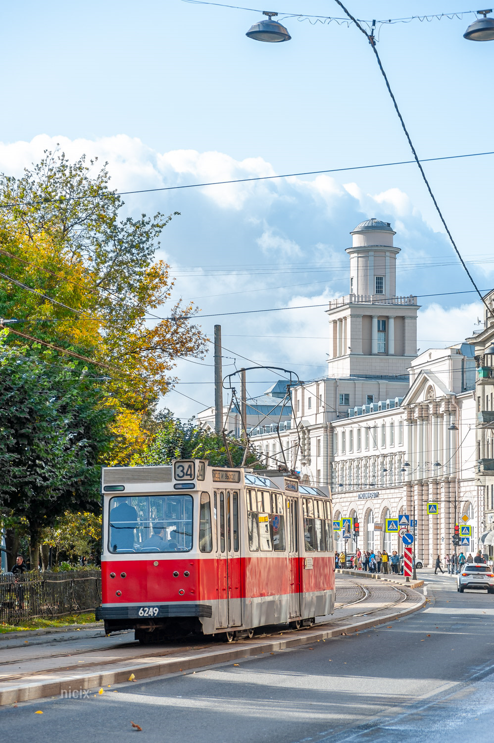 Санкт-Петербург, ЛМ-68 № 6249; Санкт-Петербург — Парад в честь 116-летия Петербургского трамвая — 01.10.2023