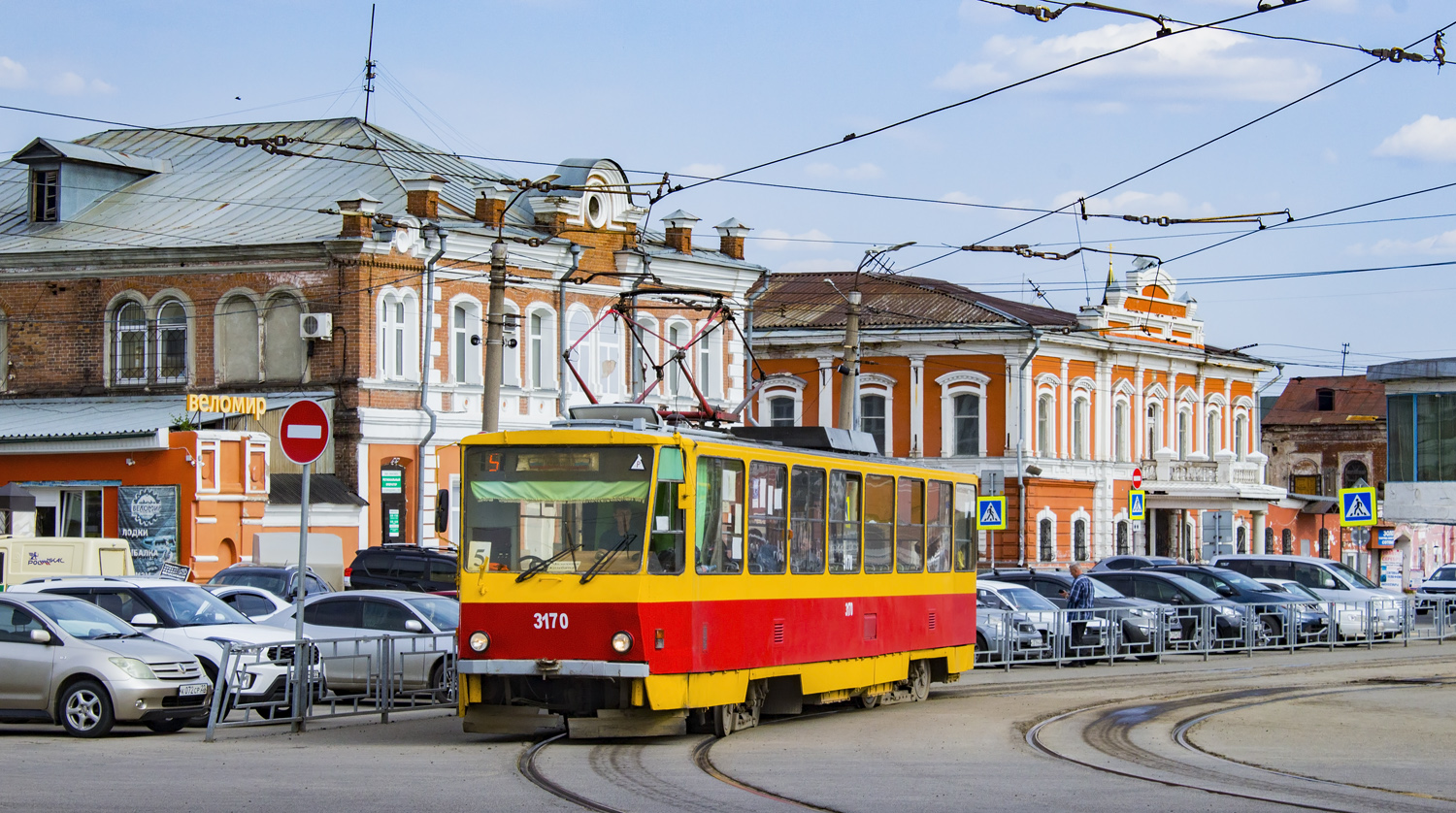 Барнаул, Tatra T6B5SU № 3170