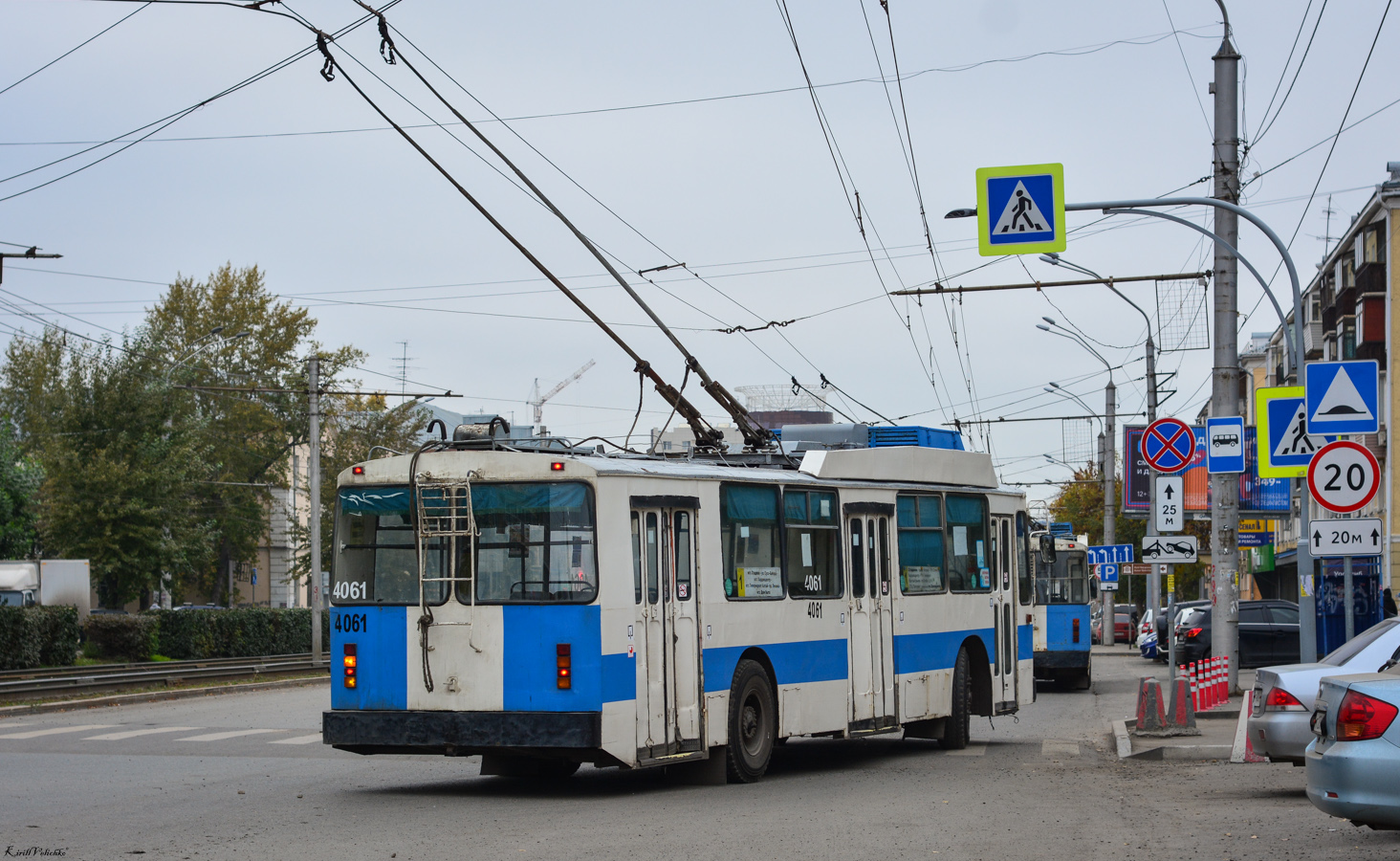 Барнаул, ЗиУ-682 КВР БТРМ № 4061