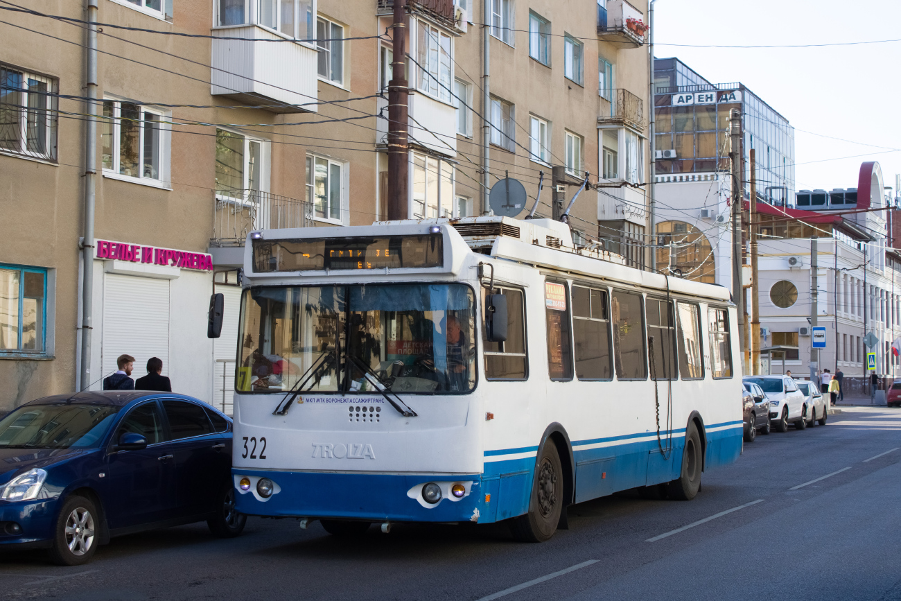 Воронеж, ЗиУ-682Г-016.02 № 322