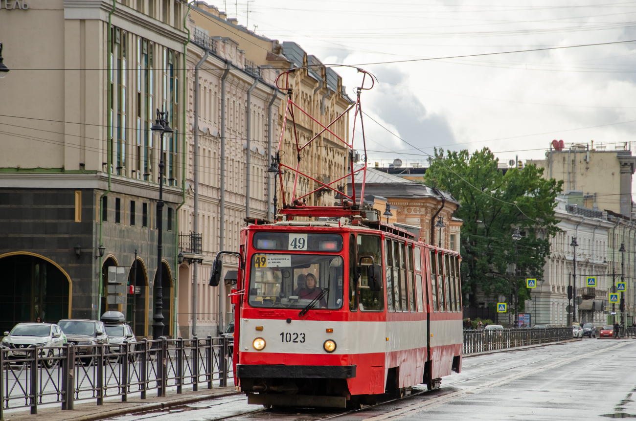 Санкт-Петербург, ЛВС-86К № 1023