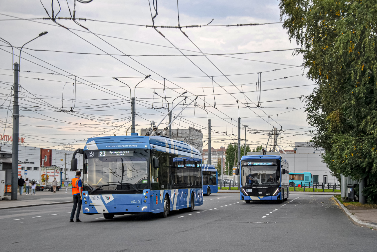 Санкт-Петербург, Тролза-5265.08 «Мегаполис» № 6040