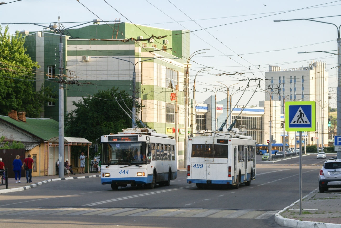 Белгород, Тролза-5275.07 «Оптима» № 444; Белгород, Тролза-5275.07 «Оптима» № 429