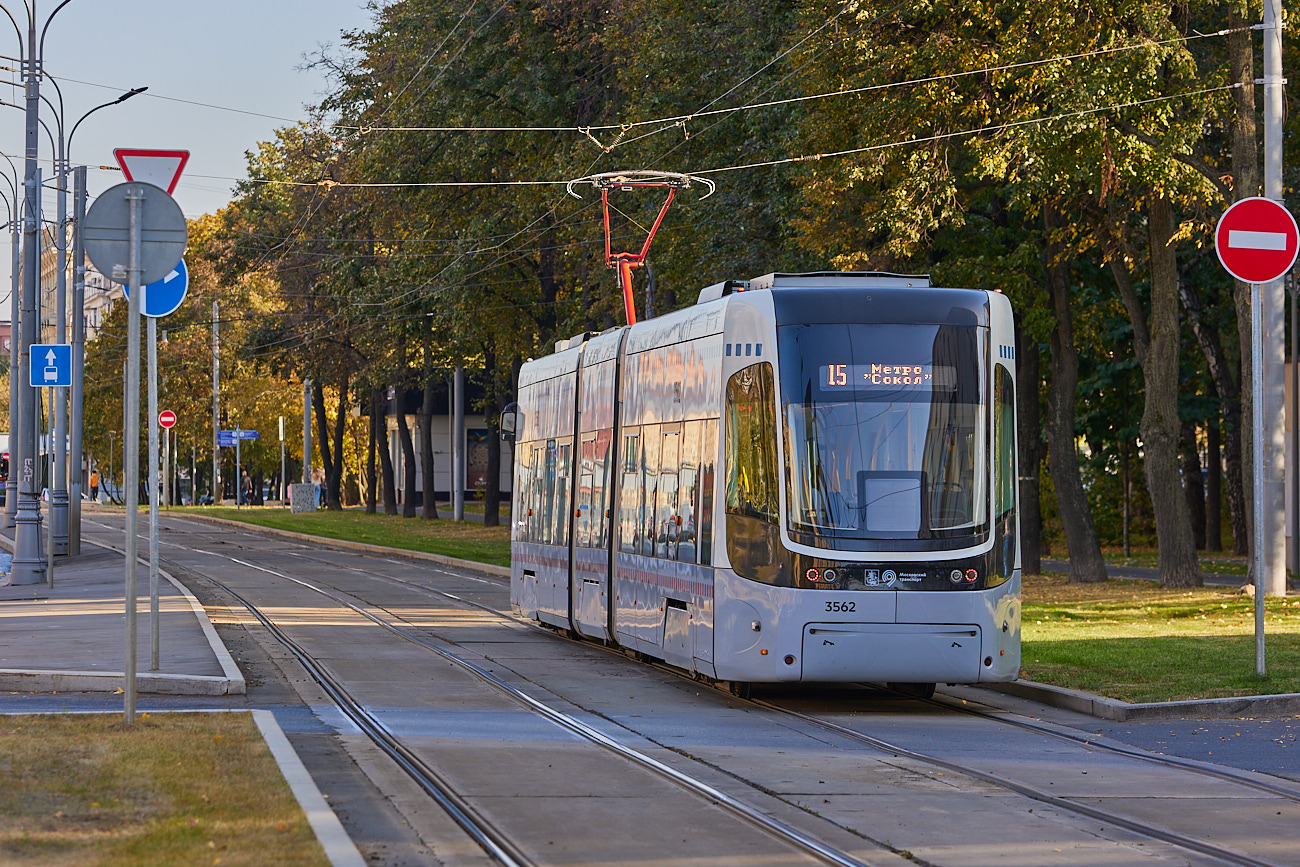 Москва, 71-414 (Pesa Fokstrot) № 3562
