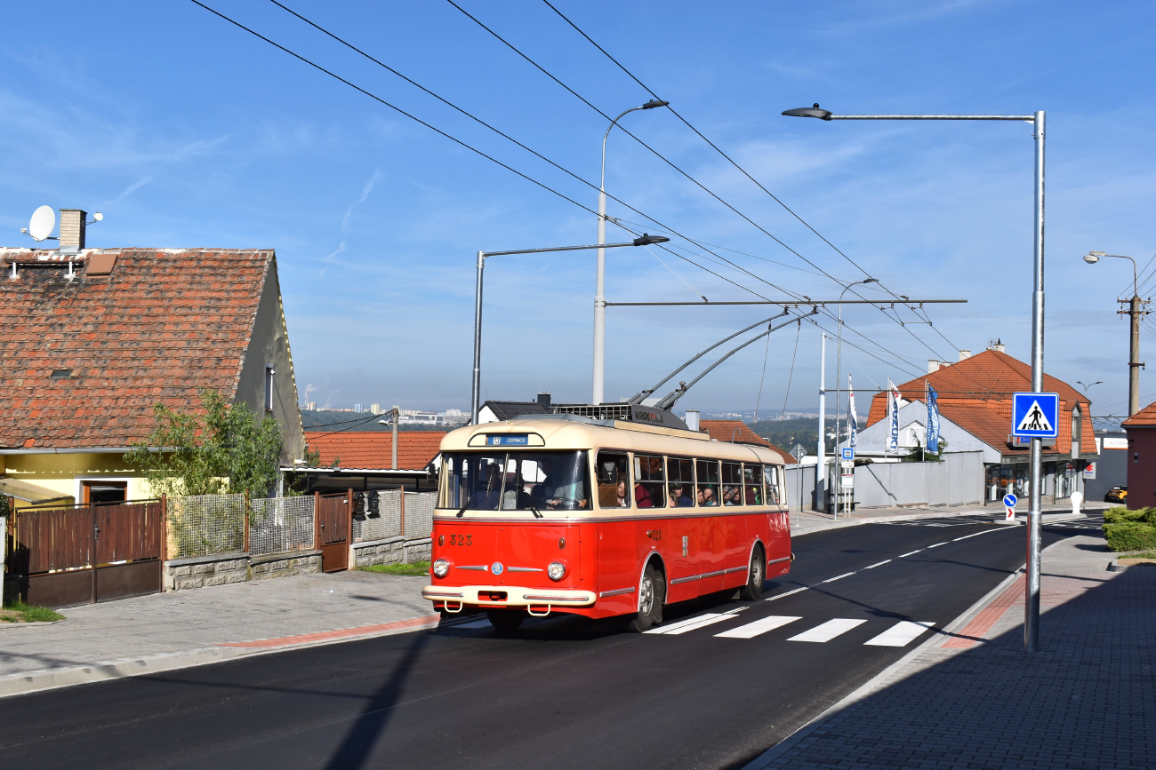 Пльзень, Škoda 9TrHT26 № 323; Пльзень — Празднование 70-летия троллейбусов в Чернице