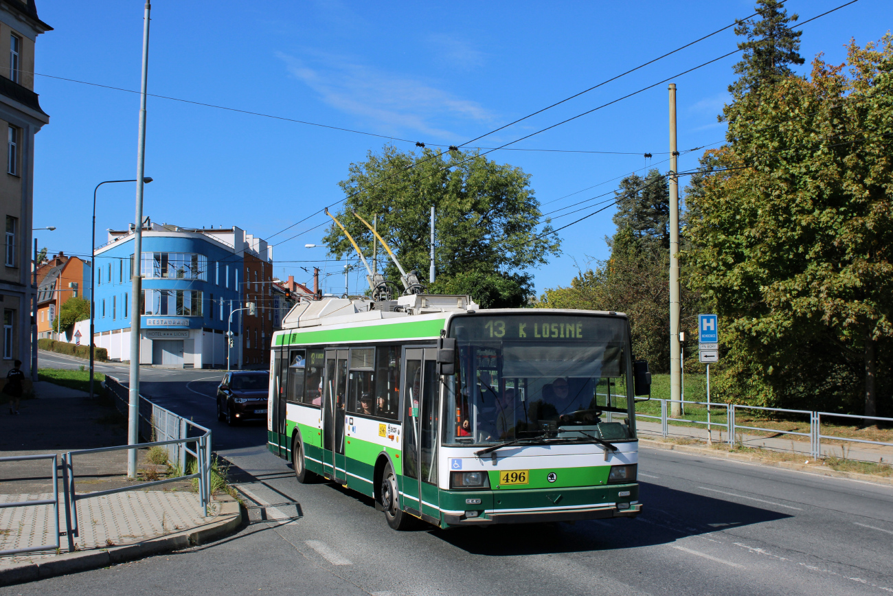 Пльзень, Škoda 21TrACI № 496; Пльзень — Празднование 70-летия троллейбусов в Чернице