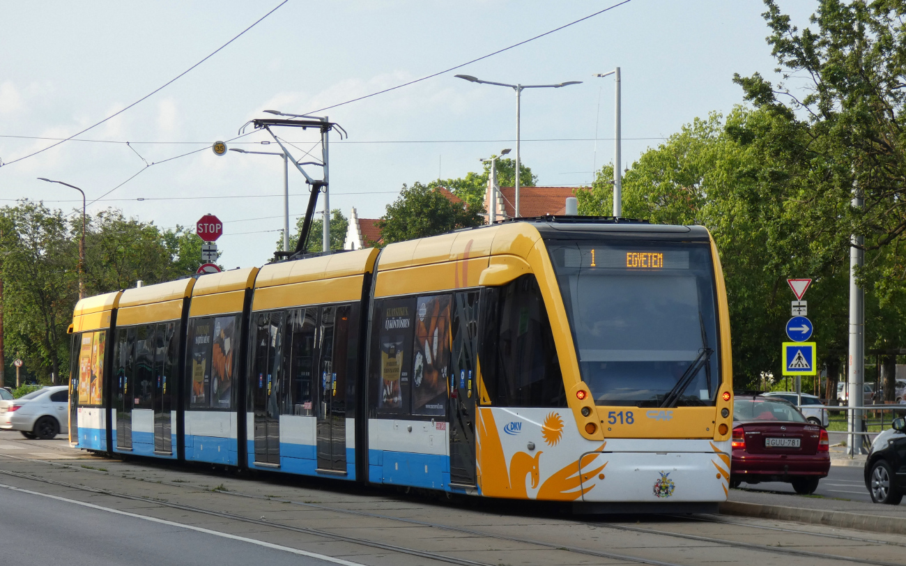 Дебрецен, CAF Urbos 3 № 518