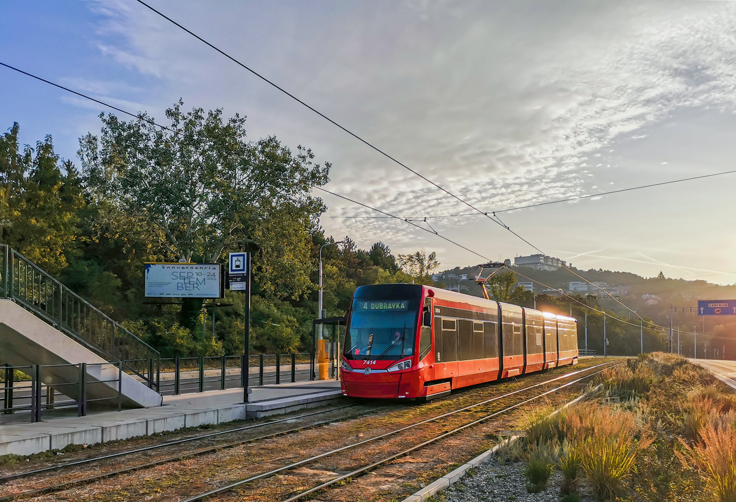 Bratislava, Škoda 29T ForCity Plus № 7414