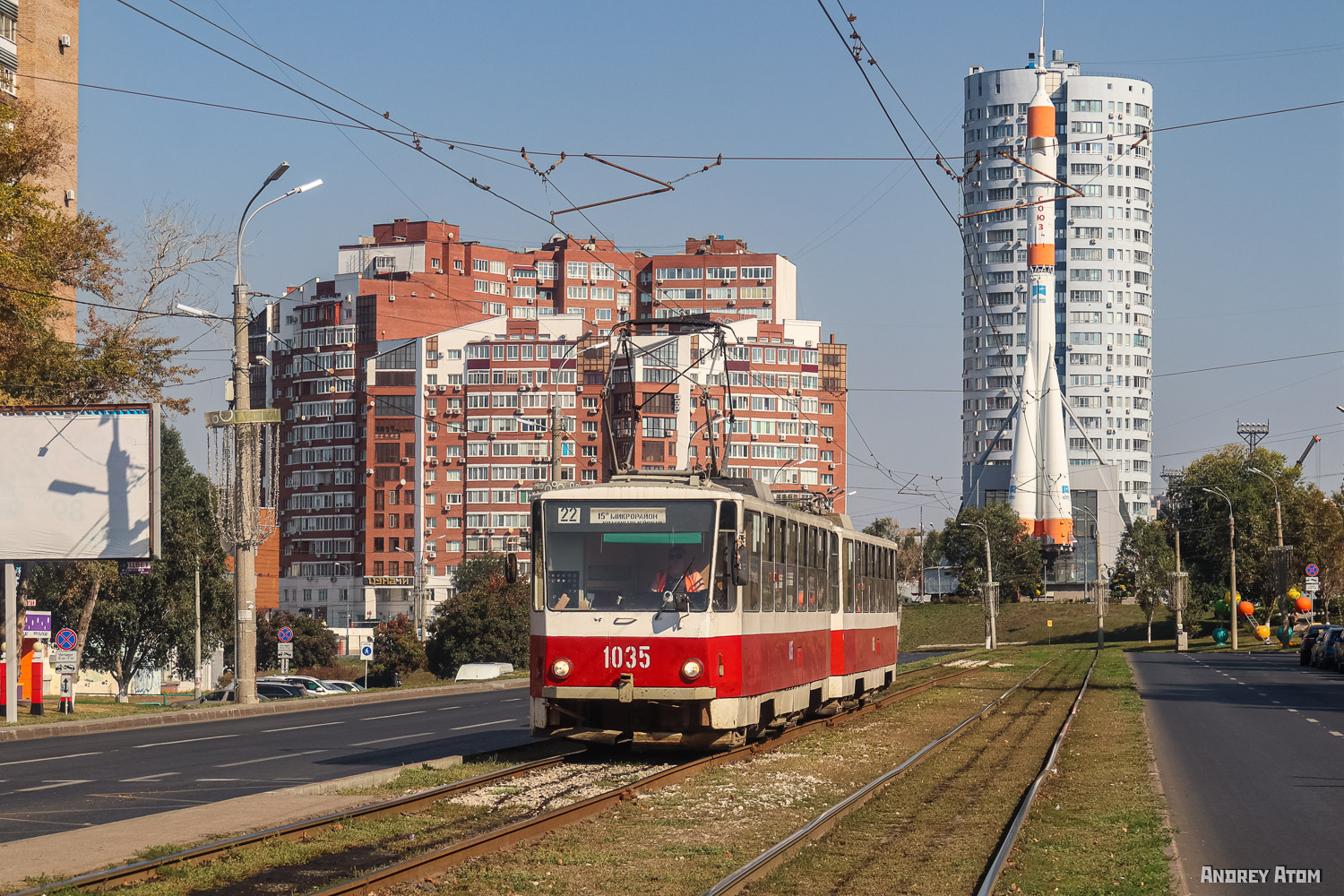 Самара, Tatra T6B5SU № 1035