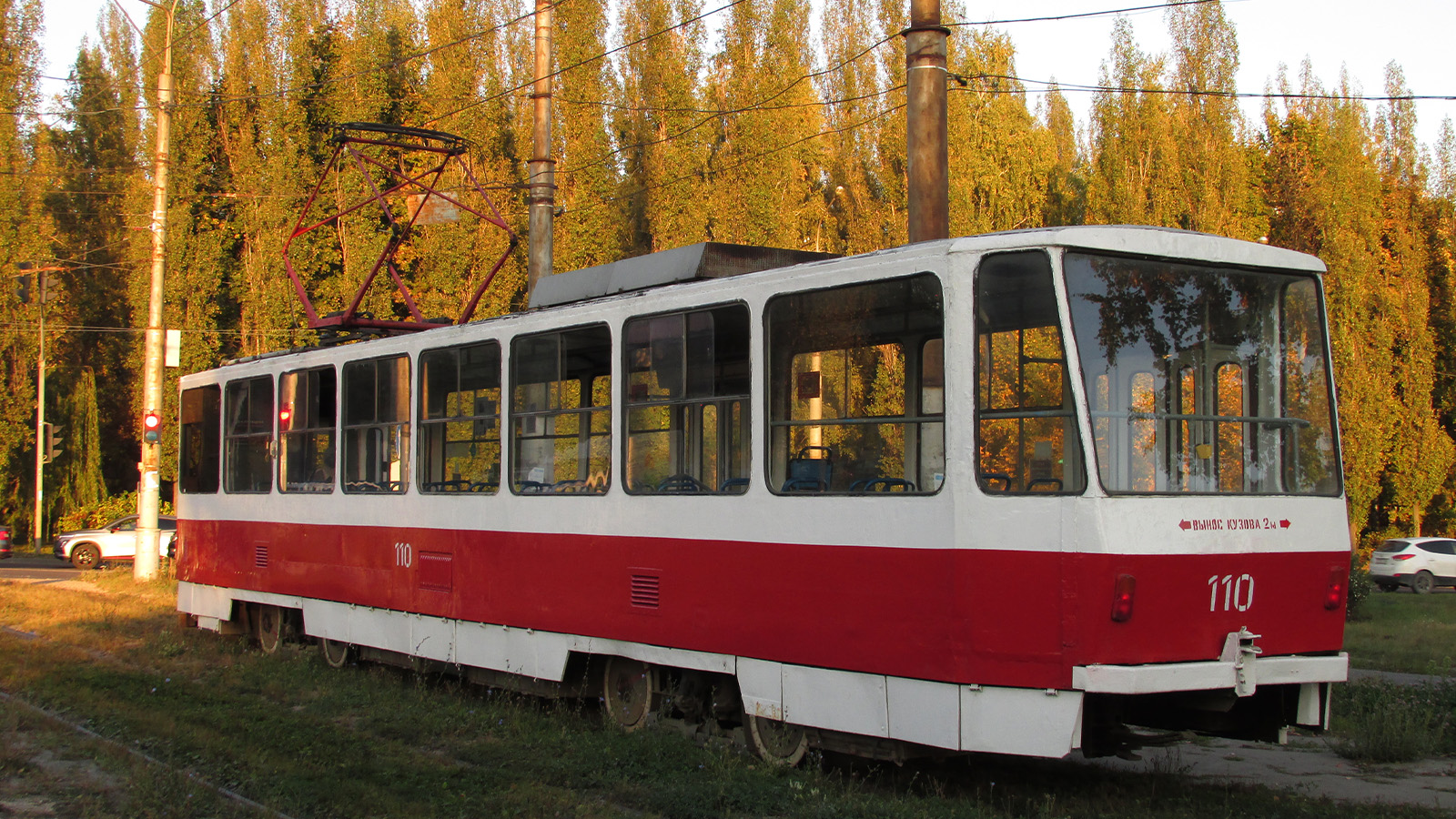 Липецк, Tatra T6B5SU № 110