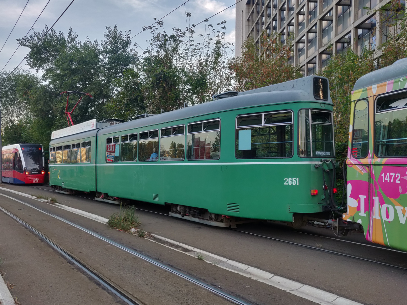 Белград, Duewag GT6 № 80651 (2651)