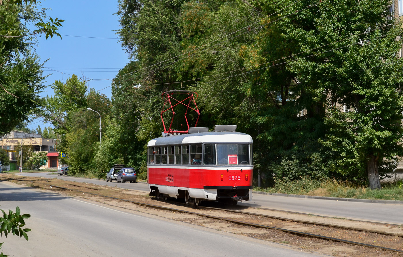 Волгоград, Tatra T3SU № 5826