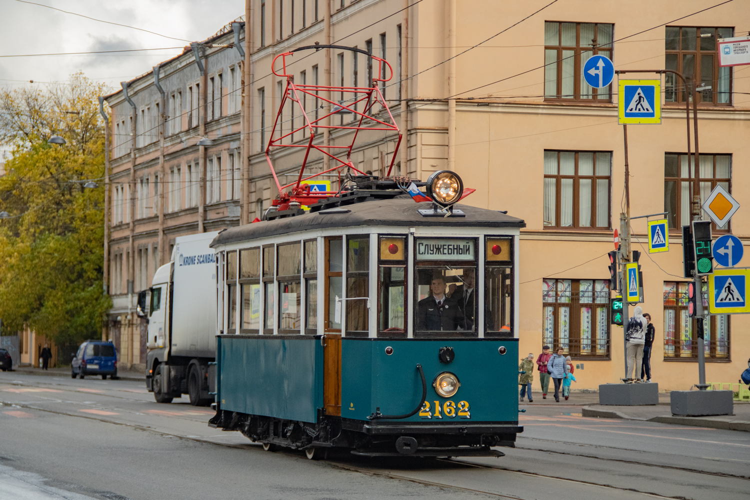 Санкт-Петербург, МС-2 № 2162; Санкт-Петербург — Парад в честь 116-летия Петербургского трамвая — 01.10.2023