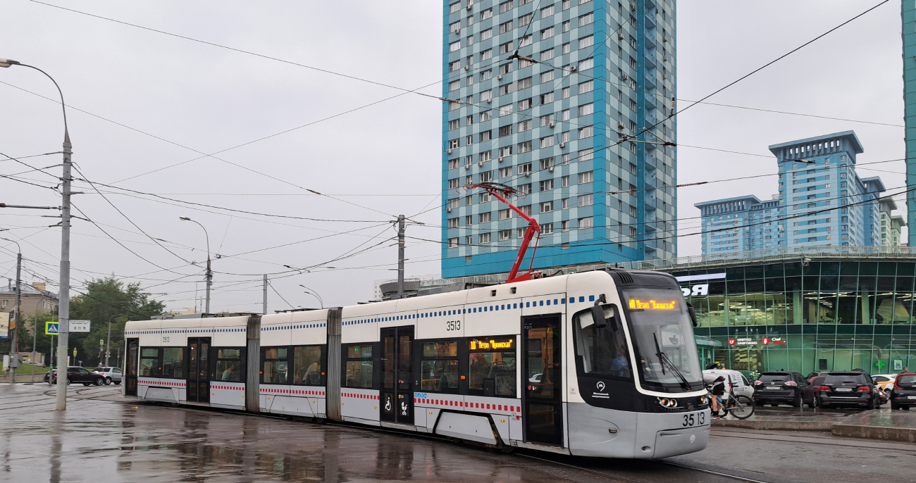 Moskva, 71-414 (Pesa Fokstrot) č. 3513