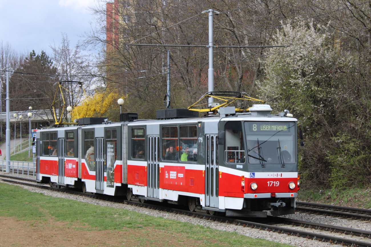 Брно, Tatra KT8D5R.N2 № 1719