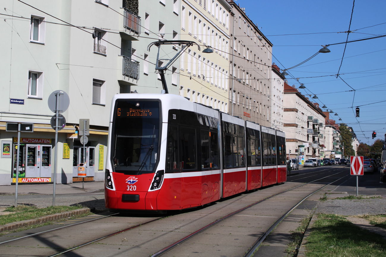 Вена, Bombardier Flexity Wien (Type D) № 320
