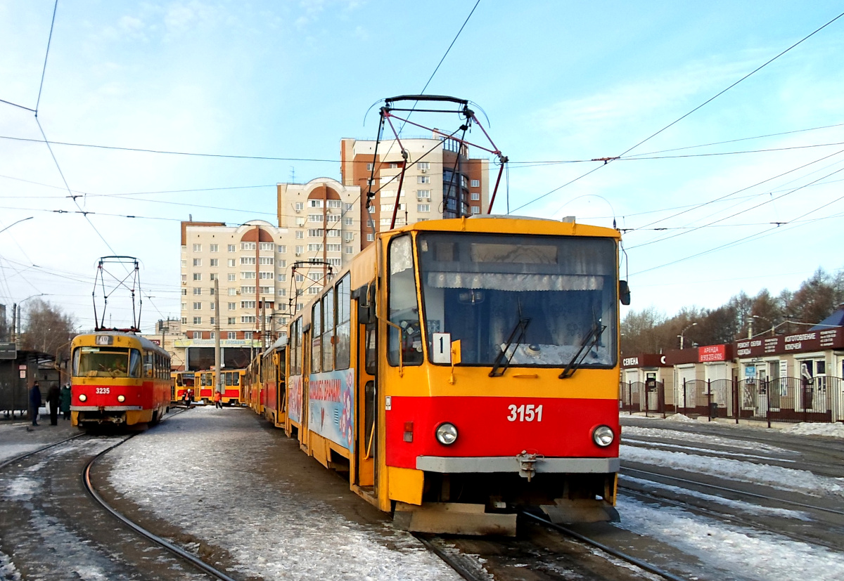 Барнаул, Tatra T6B5SU № 3151