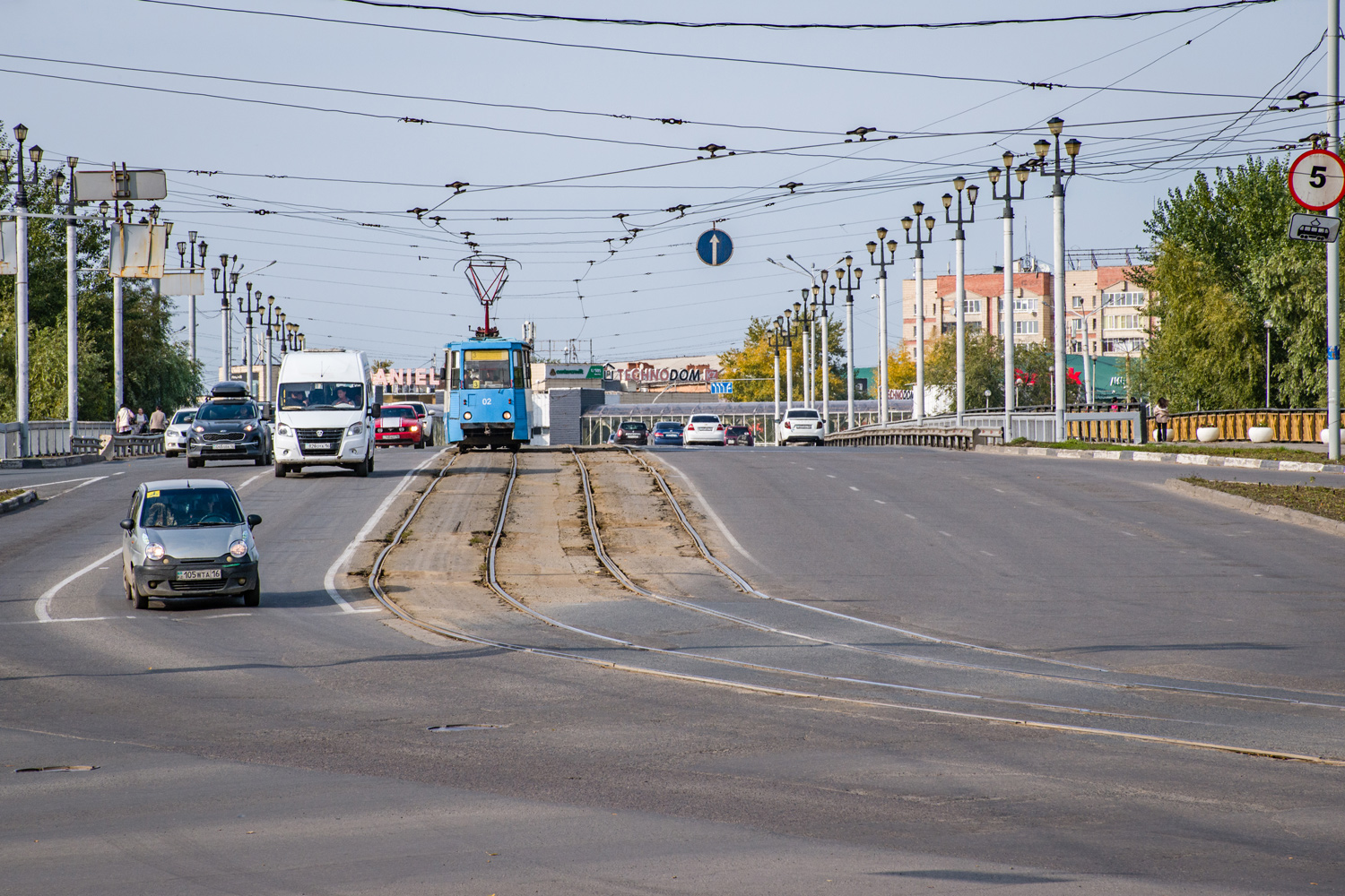 Ust-Kamenogorsk — Tramway lines and infrastructure