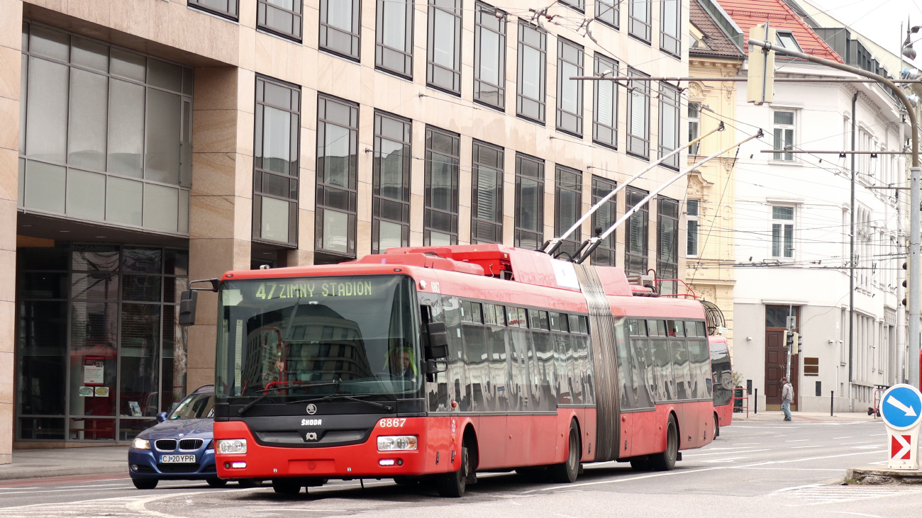 Братислава, Škoda 31Tr SOR № 6867