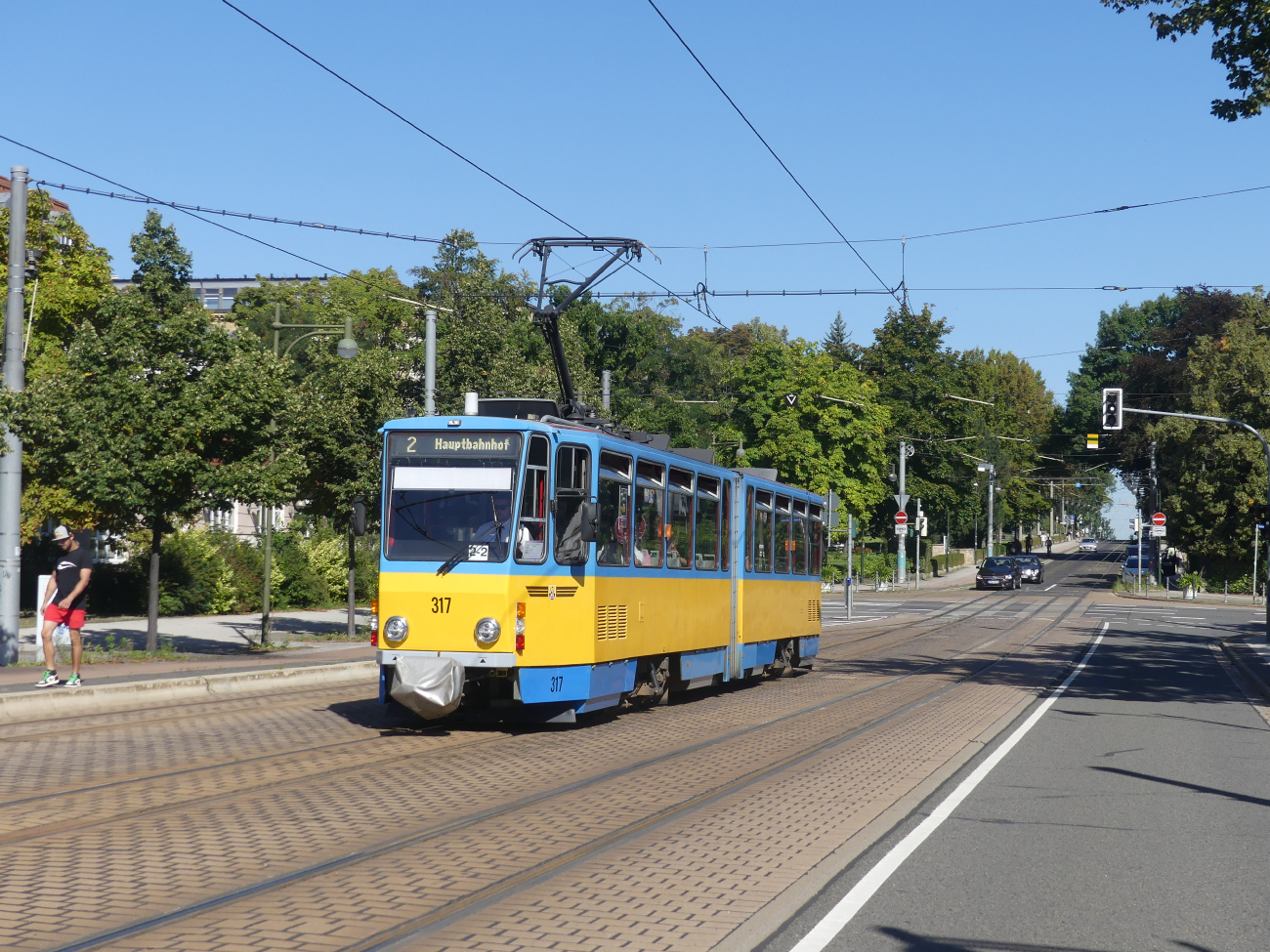 Гота, Tatra KT4DC-Z № 317