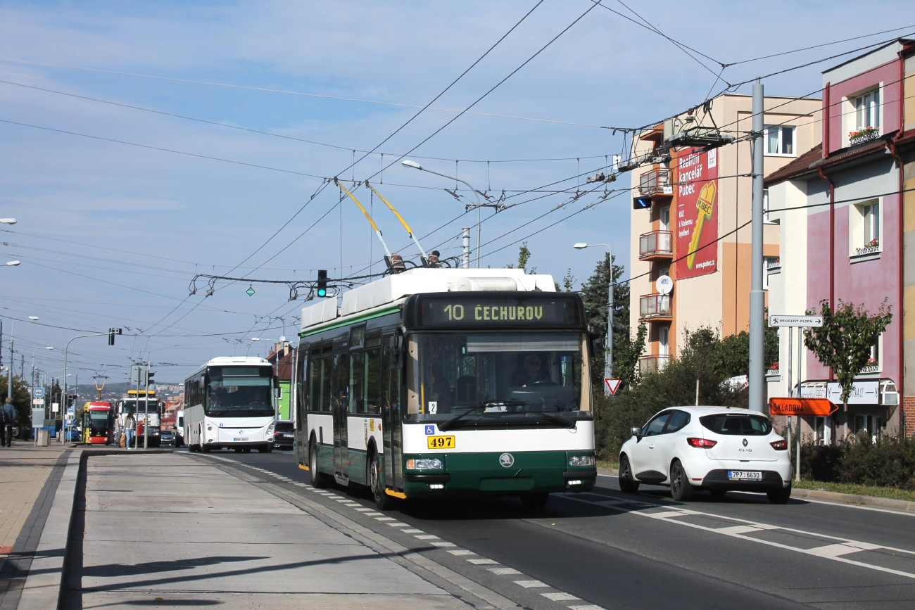Пльзень, Škoda 24Tr Irisbus Citybus № 497