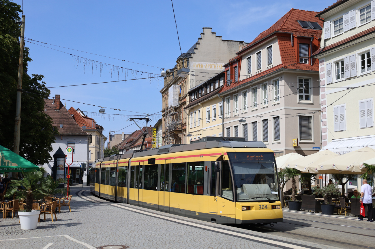 Карлсруэ, Duewag GT8-70DN № 304