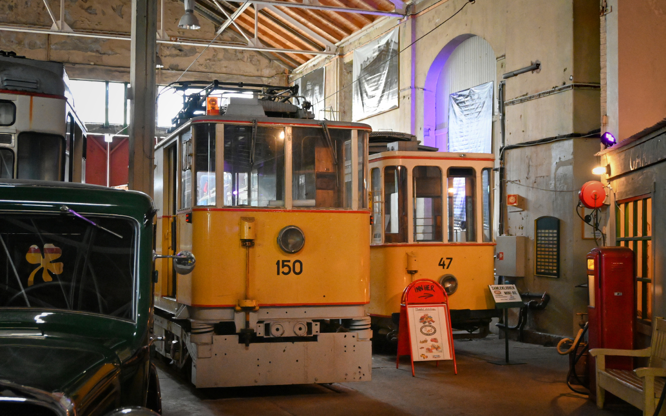 Берген, Двухосный моторный вагон № 150; Берген — Bergens Tekniske Museum