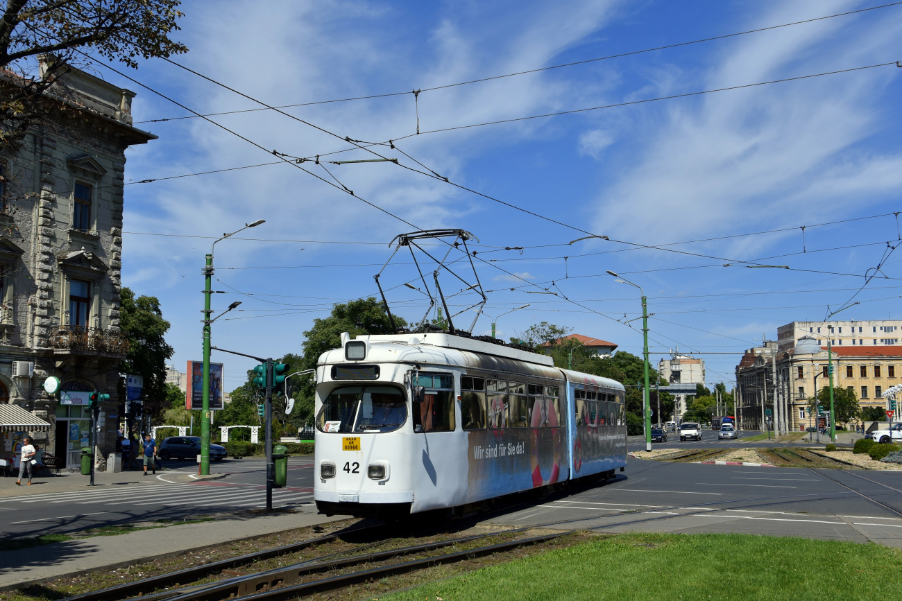 Арад, Duewag GT6 № 42