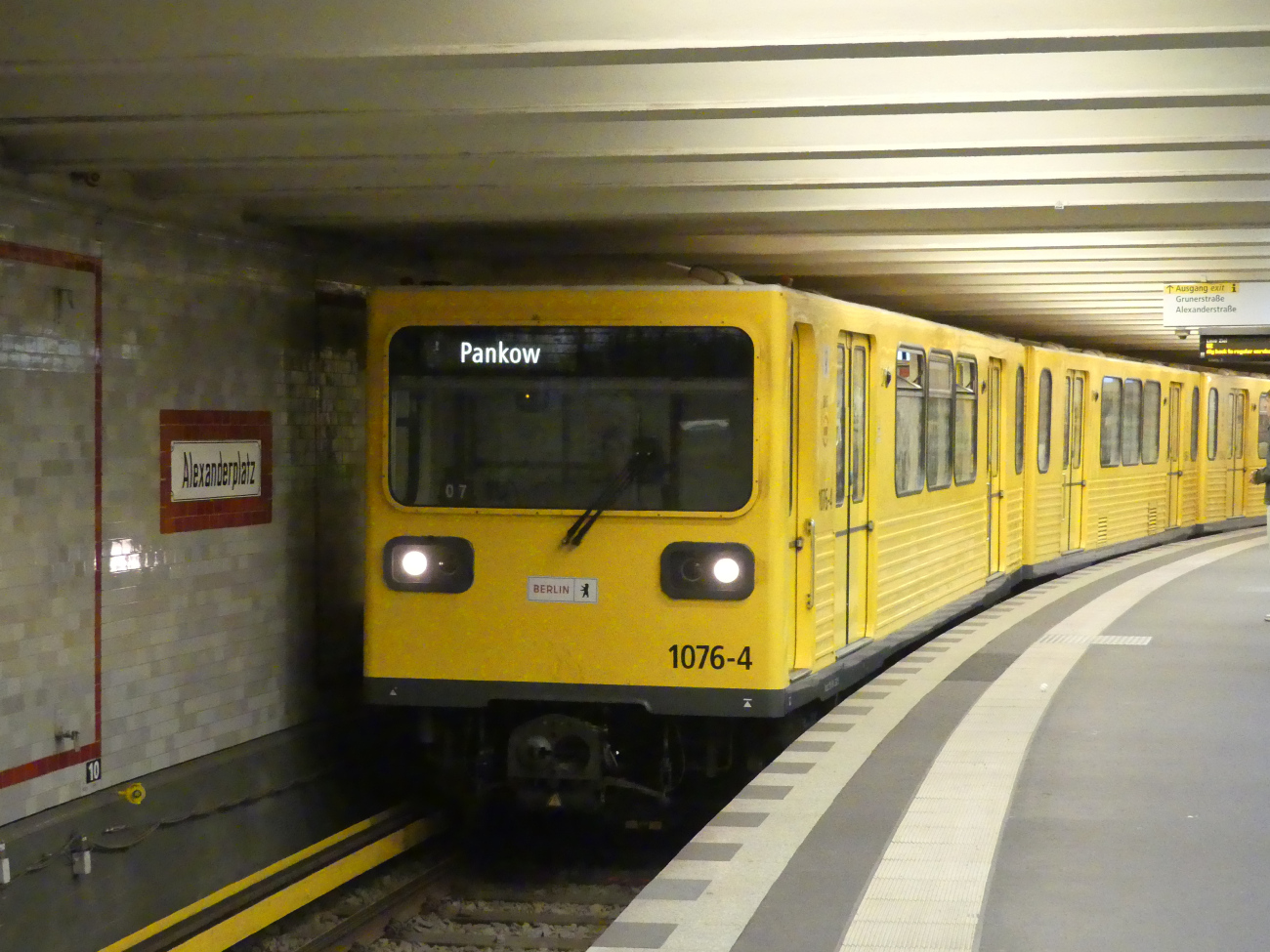 Берлин, BVG GI/1E № 1076-4