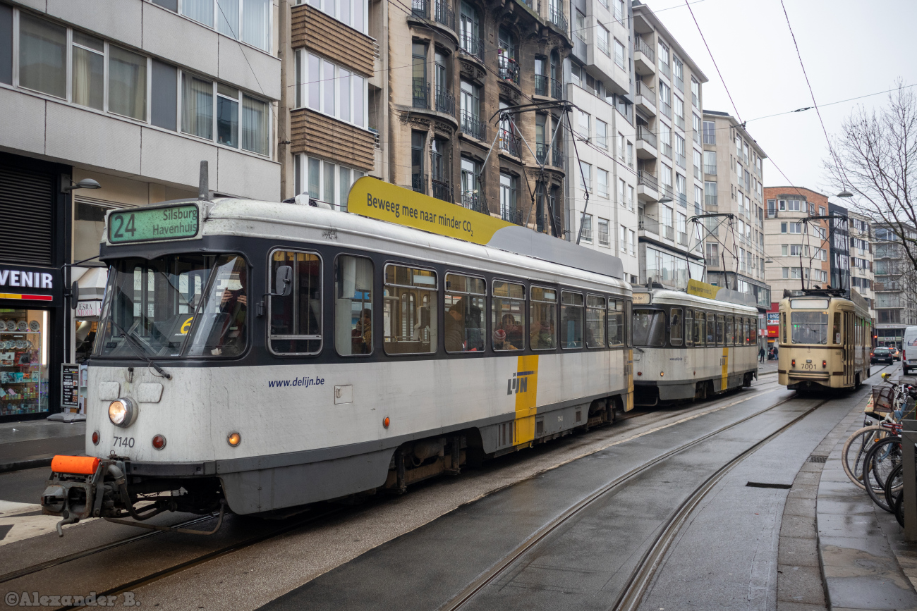 Антверпен, BN PCC Antwerpen (modernised) № 7140; Антверпен, BN PCC Antwerpen № 7001