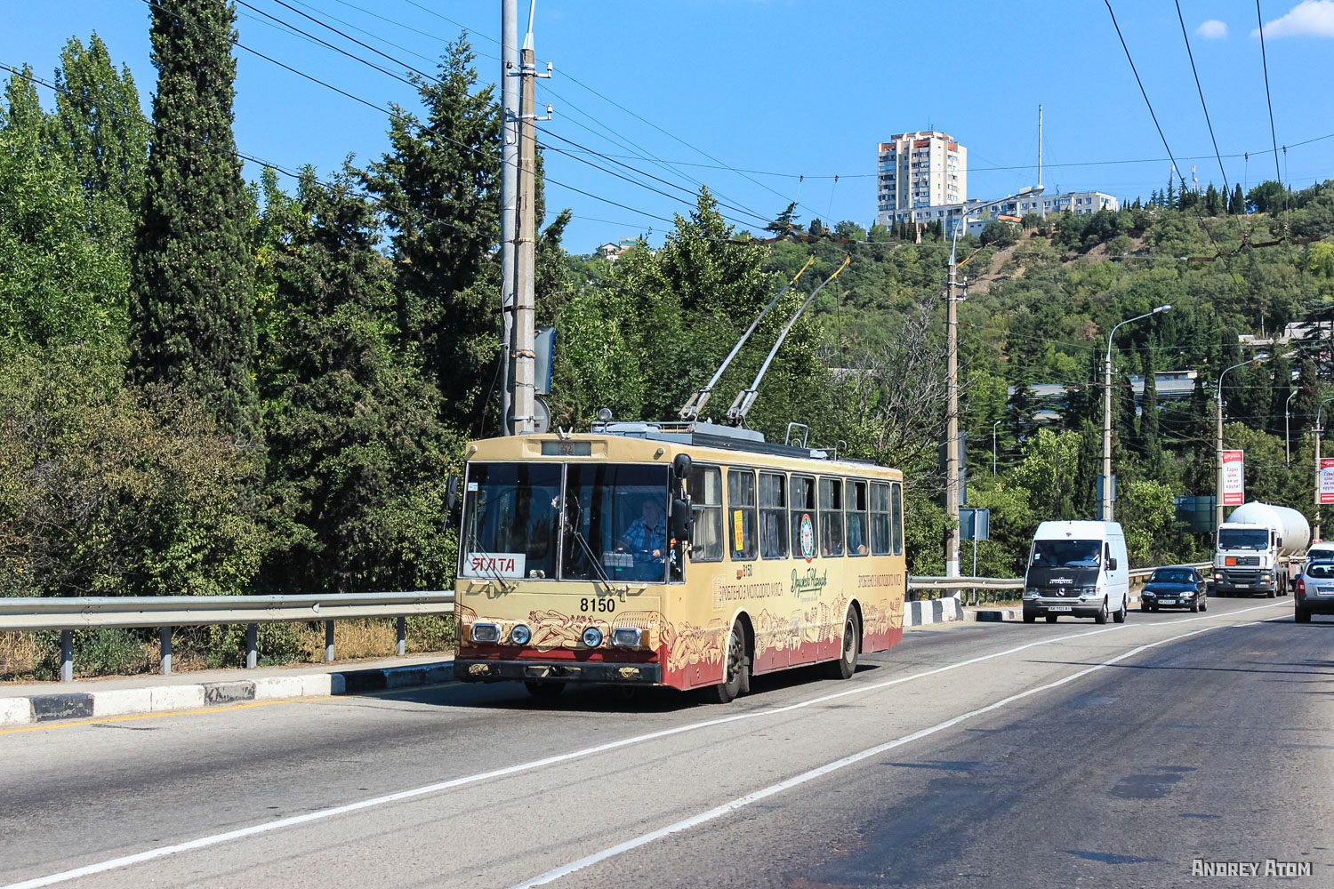 Крымский троллейбус, Škoda 14Tr11/6 № 8150 Крымский троллейбус, Škoda 14Tr11/6 № 8150