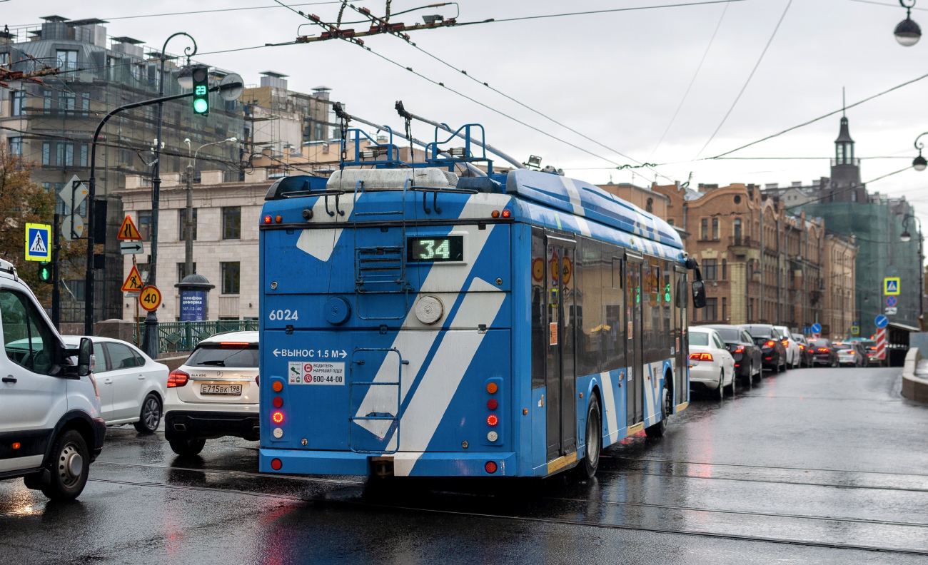 Sankt Peterburgas, Trolza-5265.08 “Megapolis” nr. 6024