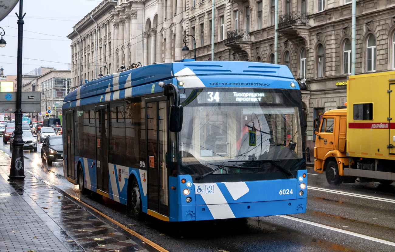 Sankt Petersburg, Trolza-5265.08 “Megapolis” Nr. 6024