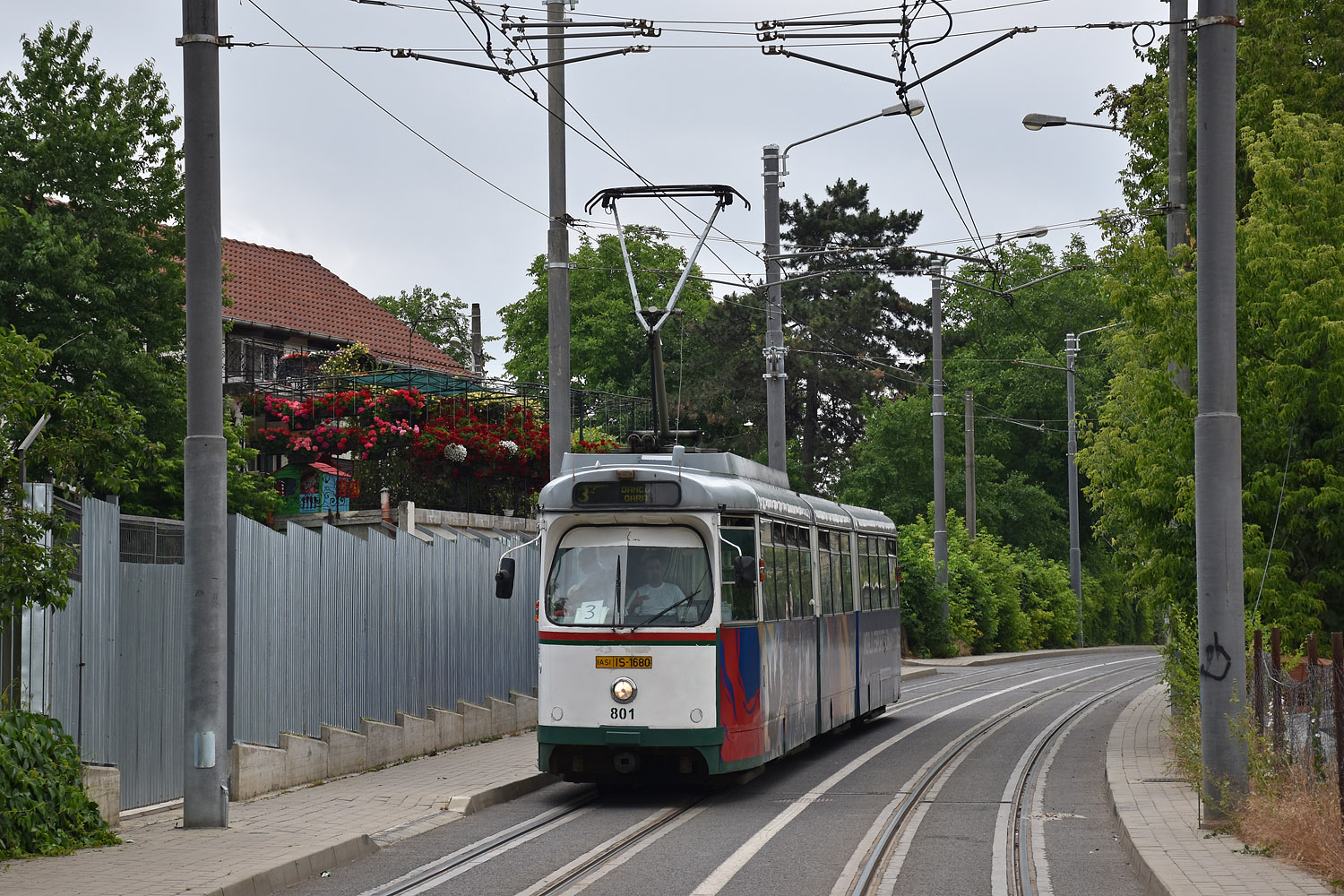 Яссы, MAN GT8 № 801