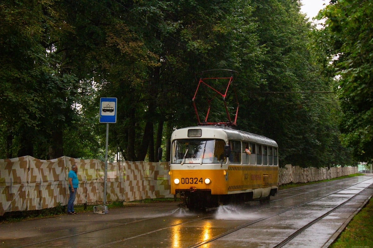 Moscow, Tatra T3SU № 00324 Moscow, Tatra T3SU № 00324