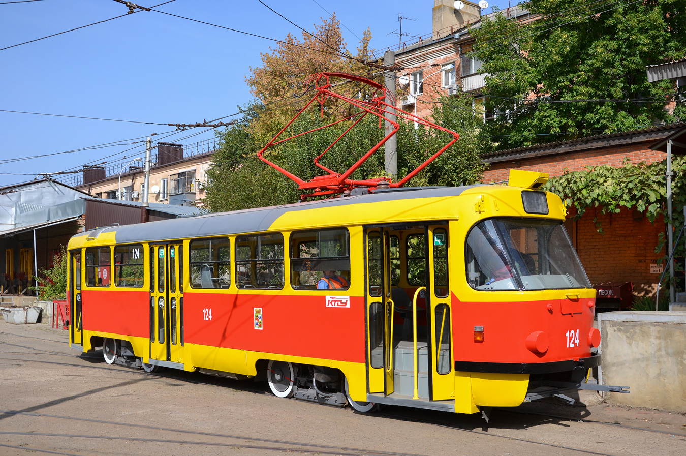 Краснодар, Tatra T3SU № 124