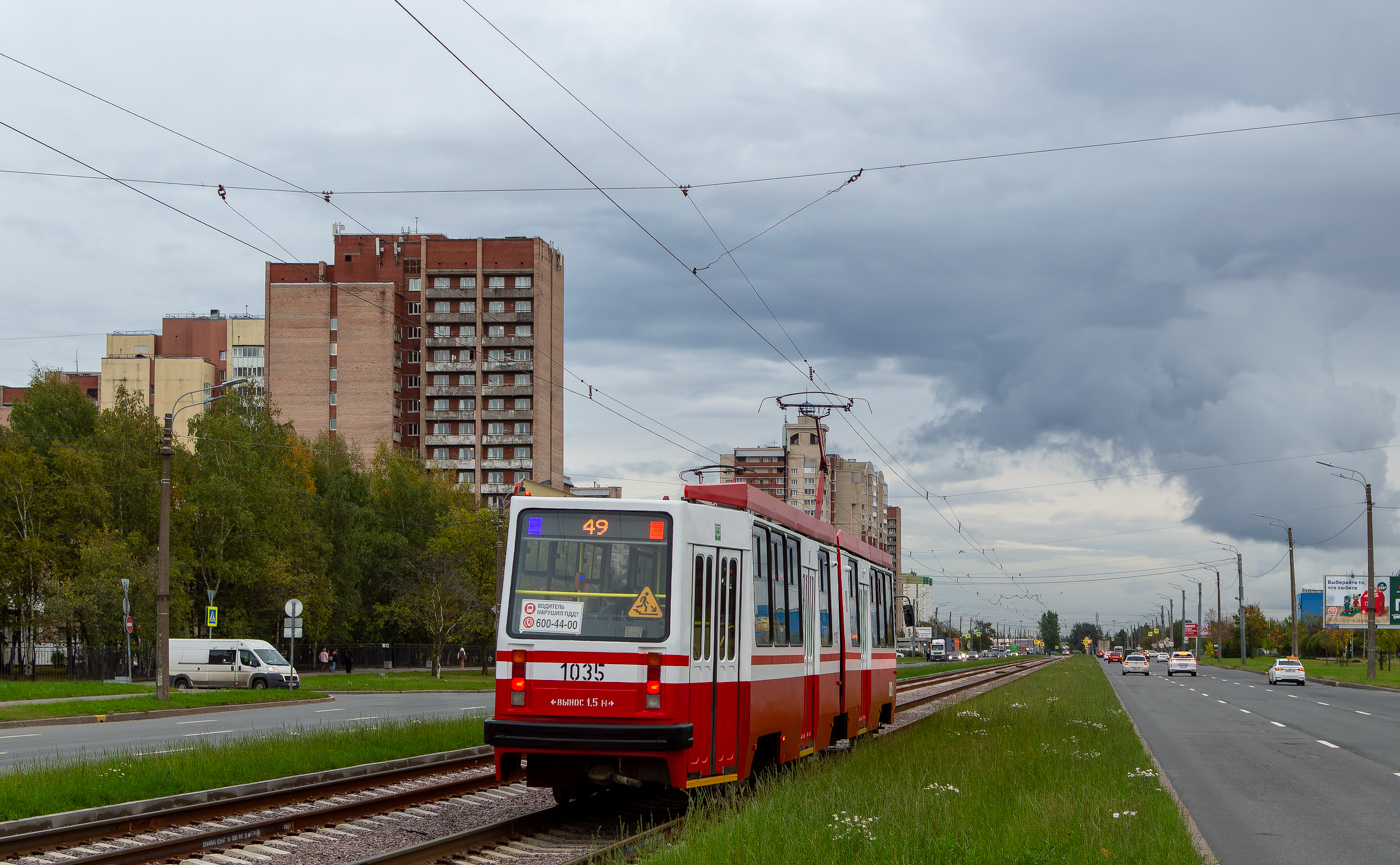 Санкт-Петербург, ЛВС-86М2 № 1035